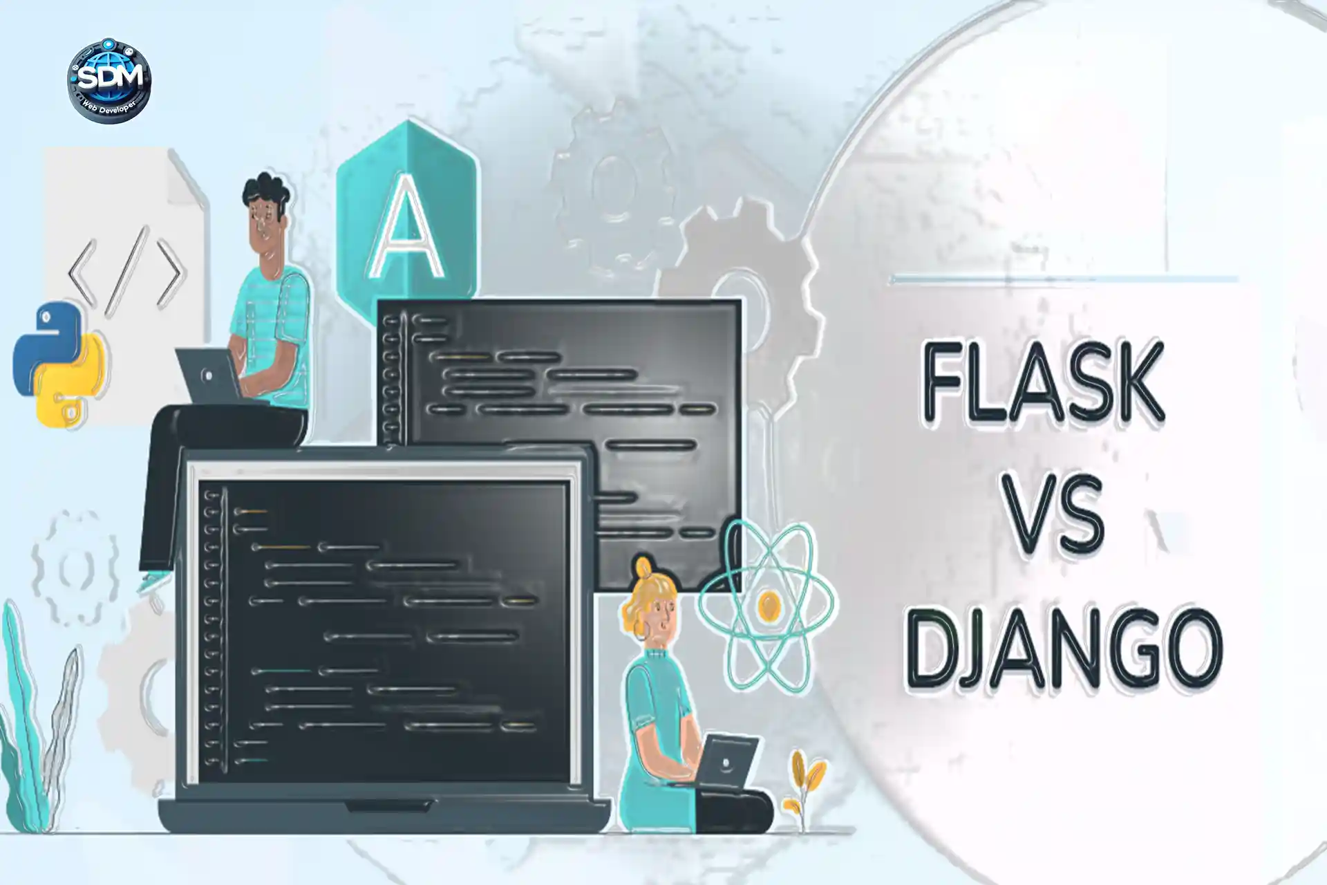 مقایسه ی فریمورک Flask و Django