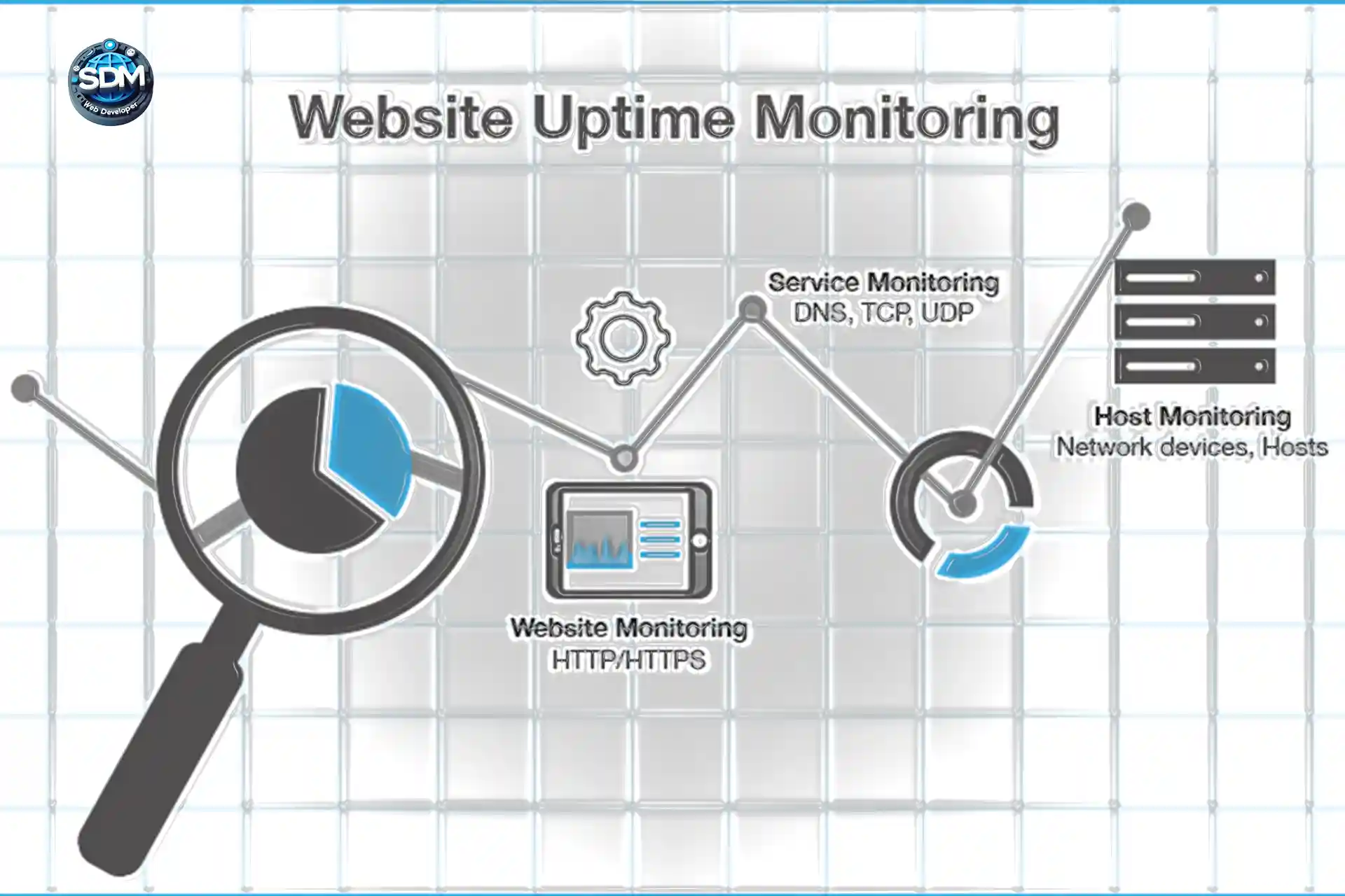 ابزارهای نظارت بر uptime سرور سایت